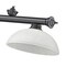 Z-Lite Cordon 3 Light Billiard, Bronze Plate & White Linen 2306-3BP-DWL14 - alternate 8